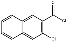 3-ヒドロキシ-2-ナフトイルクロリド 化学構造式