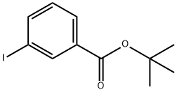 3-ヨード安息香酸TERT-ブチル 化学構造式