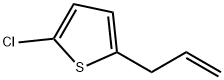3-(5-クロロ-2-チエニル)-1-プロペン 化学構造式