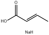 2-Butenoic acid, sodiuM salt, (2E)- Structure