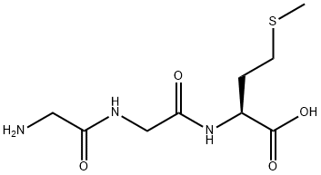 H-GLY-GLY-MET-OH Structure