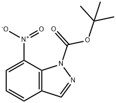 1H-INDAZOLE-1-CARBOXYLIC ACID,7-NITRO-,1,1-DIMETHYLETHYL ESTER