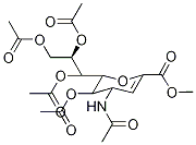 METHYL 5,7,8,9-TETRA-O-ACETYL-4-ACYLAMINO-2,6-ANHYDRO-3,4-DIDEOXY-D-GLYCERO-D-GALACTO-2-ENONATE Structure