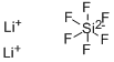 LITHIUM HEXAFLUOROSILICATE Structure