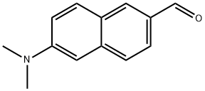 6-(二甲基氨基)-2-萘醛 结构式