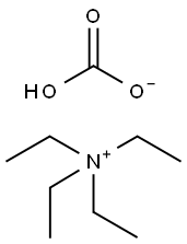 重炭酸テトラエチルアンモニウム 化学構造式