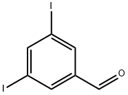 3,5-二碘苯甲醛 结构式