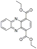 1,4-Phenazinedicarboxylic acid diethyl ester Structure