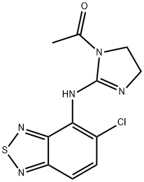 TIZANIDINE RELATED COMPOUND B (50 MG) (N-ACETYLTIZANIDINE) Struktur