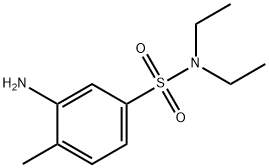 3-AMINO-N,N-DIETHYL-4-METHYL-BENZENESULFONAMIDE Structure