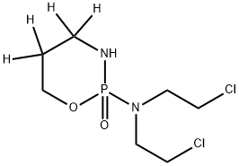 シクロホスファミド-D4 化学構造式