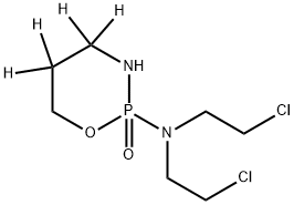 Cyclophosphamide-d4 Structure