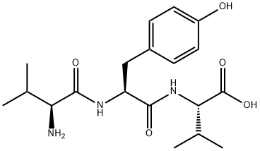 H-VAL-TYR-VAL-OH, 17355-22-5, 结构式