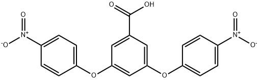 3,5-二(4-硝基苯氧基)苯甲酸,173550-33-9,结构式