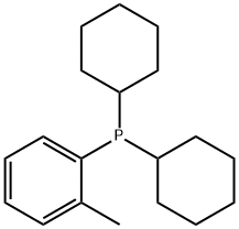 Dicyclohexyl(2-Methylphenyl)phosphine Struktur