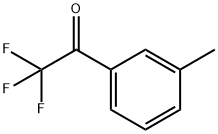 3'-メチル-2,2,2-トリフルオロアセトフェノン 化学構造式