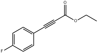 (4-FLUORO-PHENYL)-PROPYNOIC ACID ETHYL ESTER Structure