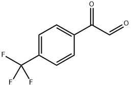 4-(TRIFLUOROMETHYL)PHENYLGLYOXAL HYDRATE Structure