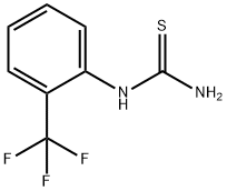 2-(三氟甲基)苯基硫脲 结构式