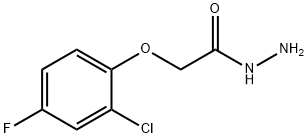 2-(2-氯-4-氟苯氧基)乙酰肼,1736-80-7,结构式