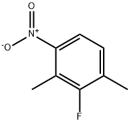2,6-二甲基-3-硝基氟苯, 1736-84-1, 结构式