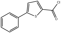5-フェニル-2-チオフェンカルボニルクロリド 化学構造式