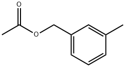 3-METHYLBENZYL ACETATE Structure