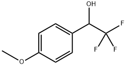 2,2,2-TRIFLUORO-1-(4-METHOXYPHENYL)ETHANOL Structure