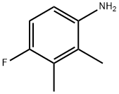 4-氟-2,3-二甲基苯胺 结构式