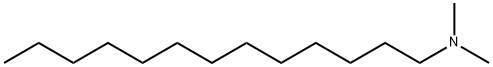 N,N-ジメチルトリデカン-1-アミン 化学構造式