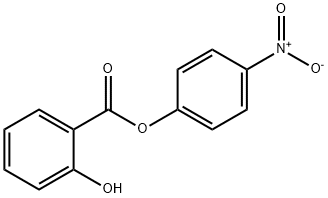 SALICYLIC ACID 4-NITROPHENYL ESTER Structure