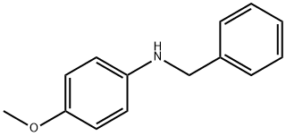 N-苄基-4-甲氧基苯胺,17377-95-6,结构式