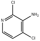 2,4-DICHLORO-3-AMINOPYRIDINE Struktur