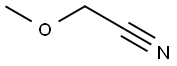 Methoxyacetonitrile Struktur