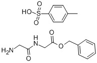 グリシルグリシンベンジル p-トルエンスルホナート 化学構造式