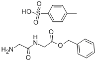 GLY-GLY BENZYL ESTER P-TOLUENESULFONATE SALT Structure