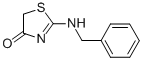 2-BENZYLAMINO-THIAZOL-4-ONE 化学構造式