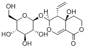 4aα-ヒドロキシ-6α-(β-D-グルコピラノシルオキシ)-5β-ビニル-4,4a,5,6-テトラヒドロ-1H,3H-ピラノ[3,4-c]ピラン-1-オン