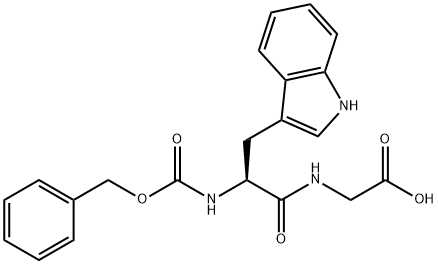 Z-TRP-GLY-OH, 17388-70-4, 结构式
