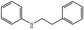 N-(2-フェニルエチル)アニリン 化学構造式