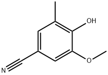 4-hydroxy-3-methoxy-5-methylbenzonitrile Structure