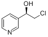 (R)-1-(Pyrid-3-yl)-2-chloroethanol Structure