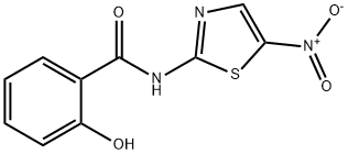 チゾキサニド 化学構造式