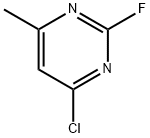 Pyrimidine, 4-chloro-2-fluoro-6-methyl- (9CI) Structure