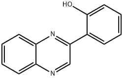 2-(2-Quinoxalinyl)phenol 结构式