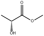D-(+)-乳酸 メチル 化学構造式