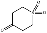 四氢噻喃-4-酮1,1-二氧化物,17396-35-9,结构式