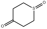 4H-硫代吡喃-4-酮,四氢-,1-氧化物 结构式
