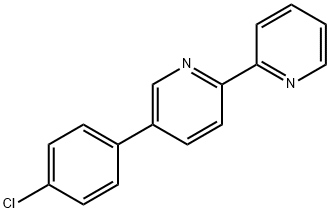 5-(4-CHLOROPHENYL)-2,2'-BIPYRIDINE Structure