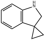螺[环丙烷-1,3'-二氢吲哚,174-66-3,结构式